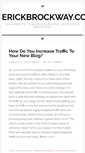 Mobile Screenshot of erickbrockway.com